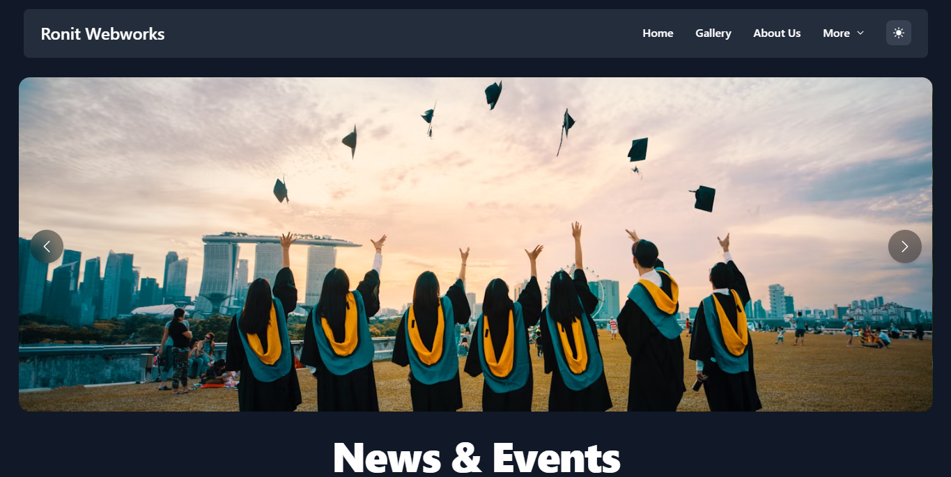 College Website